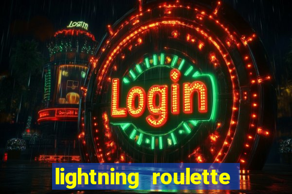 lightning roulette como jogar